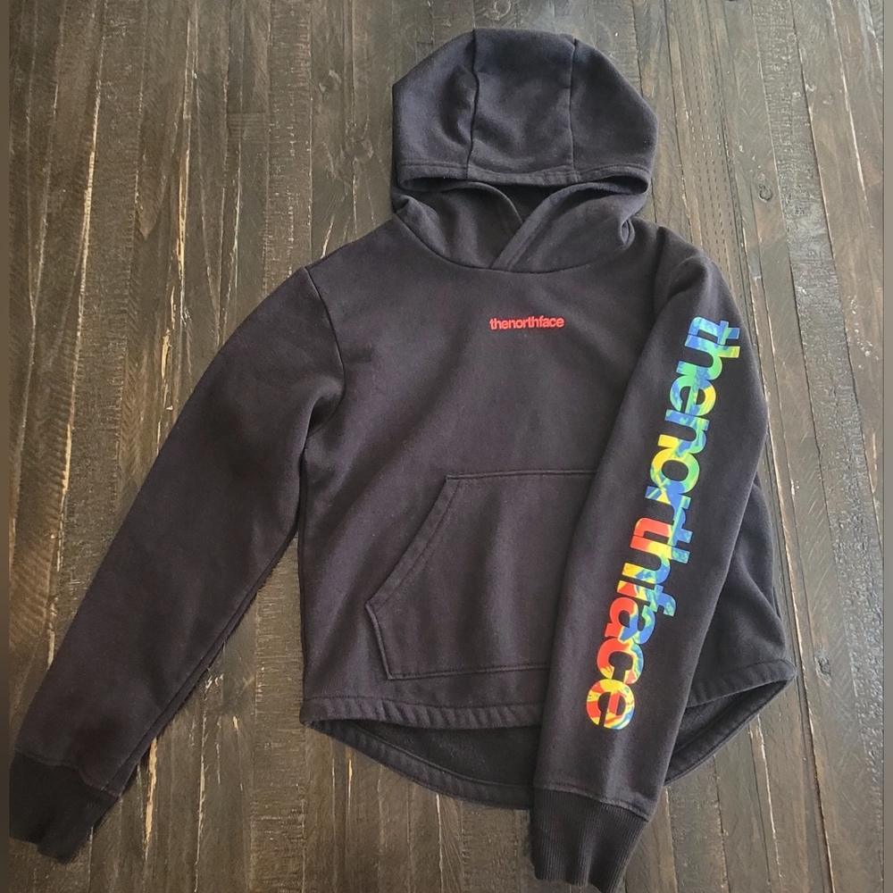 The North Face Fleece Pullover Hoodie Girls Size Medium